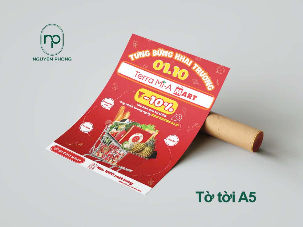 In tờ rơi giá rẻ nhưng vẫn đảm bảo chất lượng